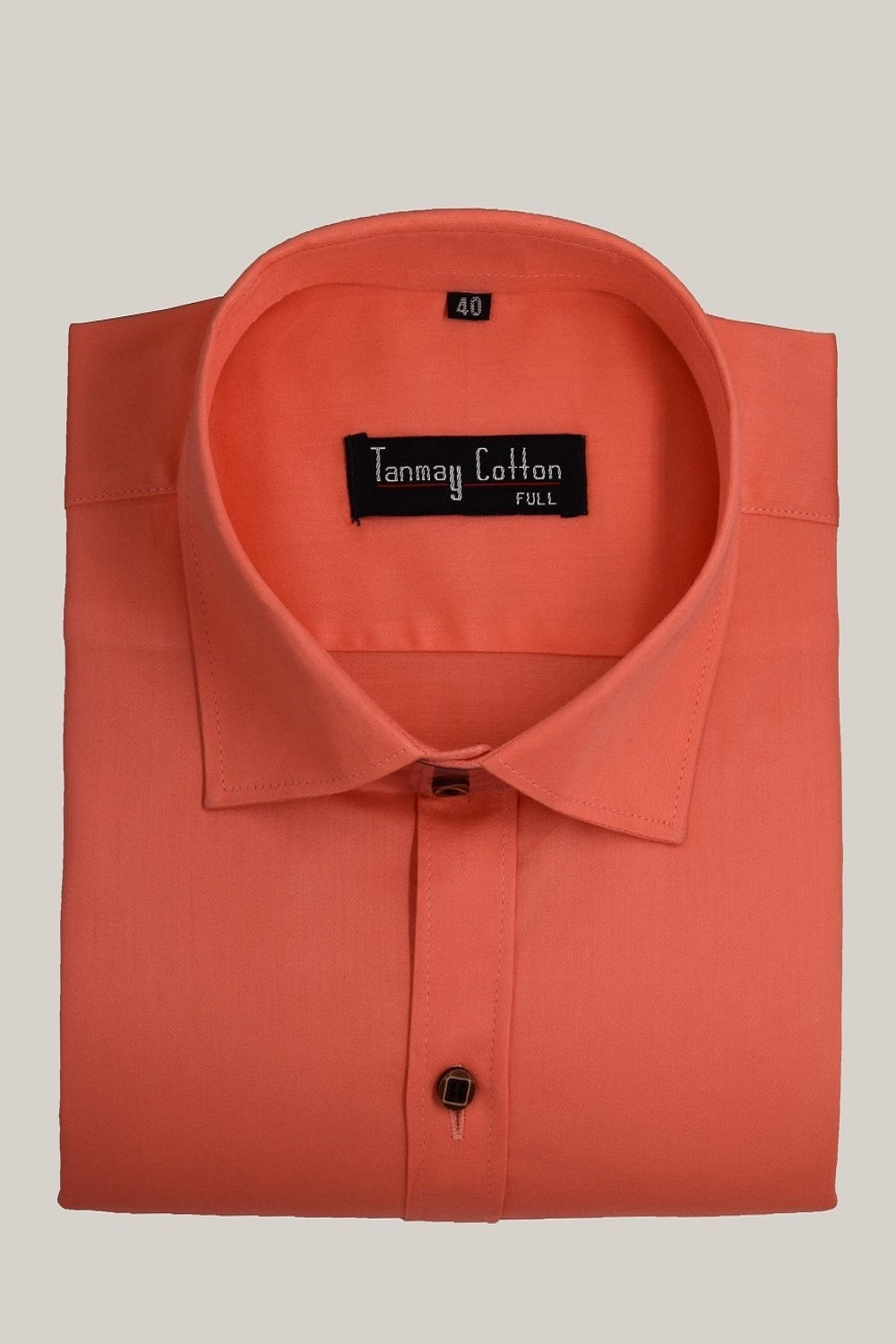 Light orange formal shirt online