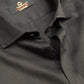 Black Color Mercerised Cotton Shirt For Men's