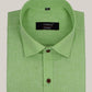 Cotton Tanmay Light Green Color Linen Fill Formal Cotton Shirt For Men's