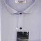 Cotton Tanmay Satin Grey Color Full Sleeves Formal Shirt for Men's