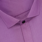 Cotton Tanmay Satin Light purple Color Full Sleeves Formal Shirt for Men's