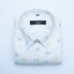 White Color Printed Shirt For Men's